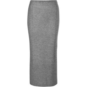 MADELEINE Rok  grijs gemêleerd
