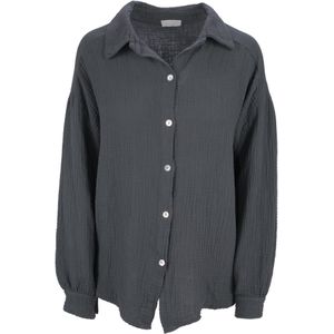 Seasons of April Blouse 'Sasha'  antraciet