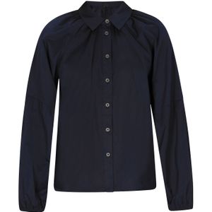 DreiMaster Klassik Blouse 'Classic Look'  navy