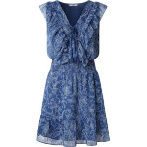 Pepe Jeans Jurk ' EDWINA '  blauw / grijs gemêleerd
