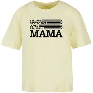 F4NT4STIC Shirt  lichtgeel / zwart