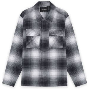 Lyle & Scott Tussenjas  marine / wit