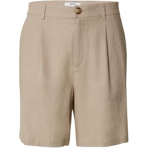 DAN FOX APPAREL Bandplooibroek 'Alan'  taupe