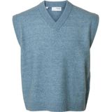 SELECTED Trui 'SLHRai'  blauw gemêleerd