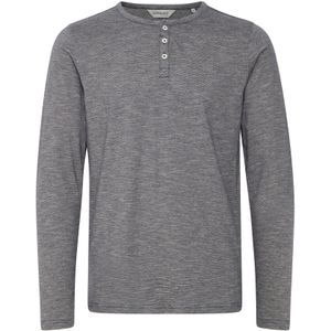 11 Project Shirt 'Tumelo'  donkerblauw / wit