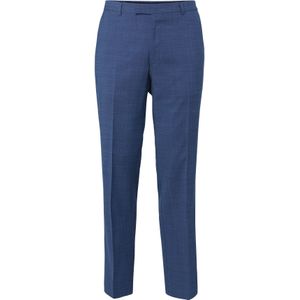 Modern fit pantalon met wol, model 'Brad'