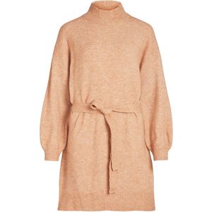 VILA Gebreide jurk 'EVAH'  karamel