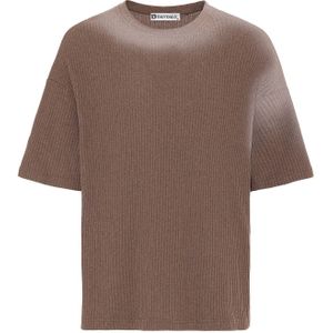 Dandalo Shirt  chocoladebruin / taupe