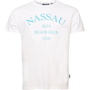 NASSAU Beach Club Shirt  blauw / offwhite