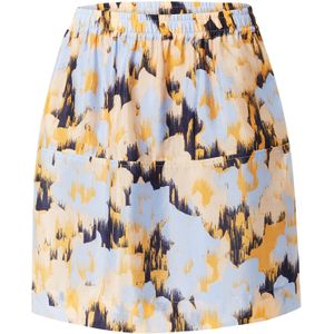 SECOND FEMALE Rok 'Marigold'  sand / lichtblauw / violetblauw / mandarijn