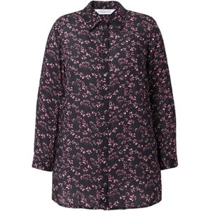 Studio Untold Blouse  lila / zwart