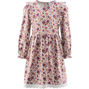 happy girls Jurk  beige gemêleerd / sepia / aubergine / rosa