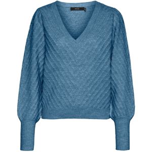 Vmstinna - Gebreide Pullover - V-Hals - Lange Mouwen