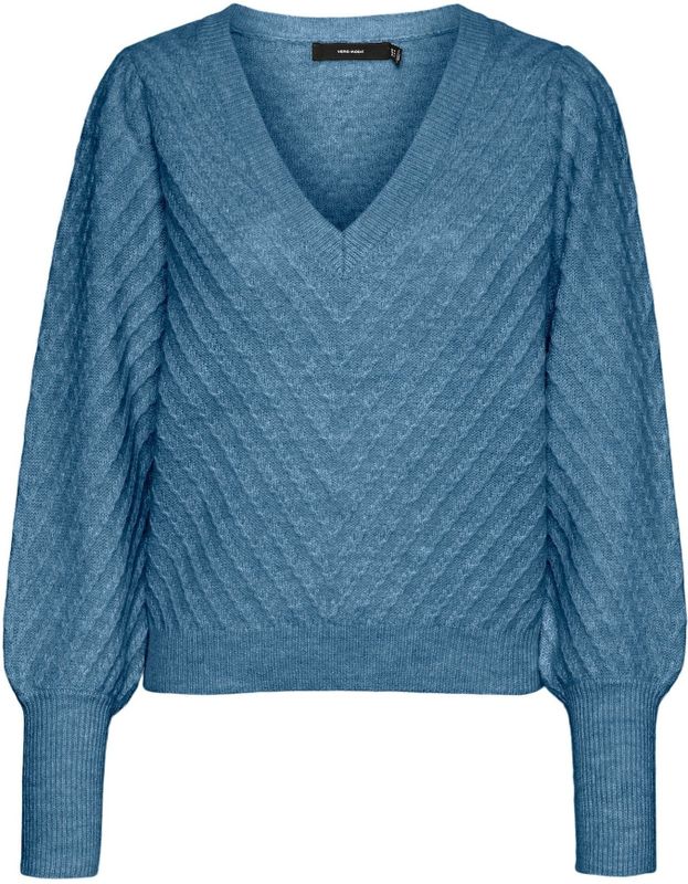 Vmstinna - Gebreide Pullover - V-Hals - Lange Mouwen