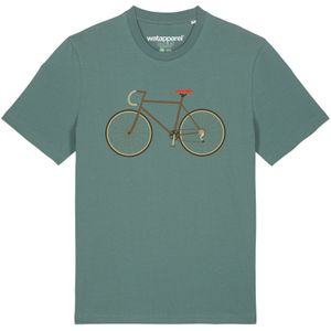 Watapparel Shirt ' Fahrrad '  groen / gemengde kleuren