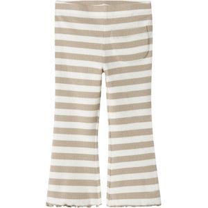 NAME IT Broek 'NMFTAIA'  beige / wit