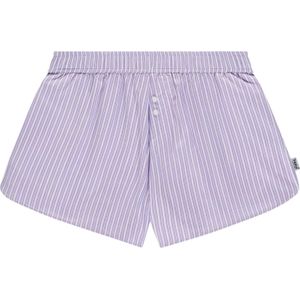 Pockies Korte pyjama  lavendel / wit