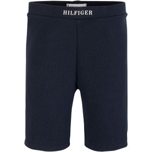 Tommy Hilfiger - ESSENTIAL LOGO CYCLING SHORT - Fietsbroekje - Dark Night Navy - Mini-lengte