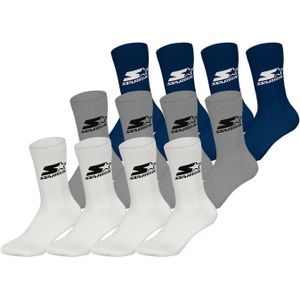 Starter Sokken  navy / grijs / zwart / wit
