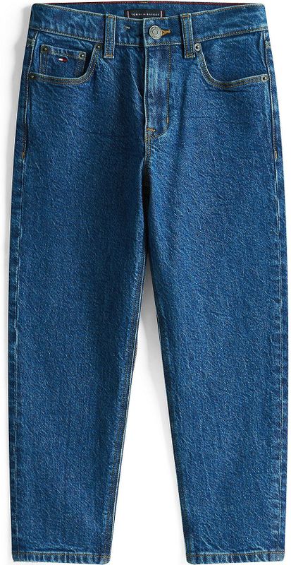 Tommy Hilfiger - ARCHIVE - Stretch Jeans - Dark Blue Denim - Voor Kinderen tot 16 Jaar