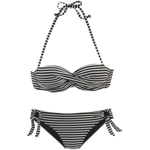s.Oliver Bikini  zwart / wit