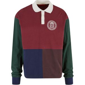 Prohibited Sweatshirt 'Wembley'  marine / bruin / donkergroen / donkerrood