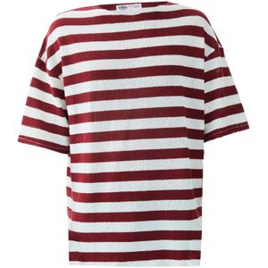 VAMOS CLO Shirt  beige / bordeaux