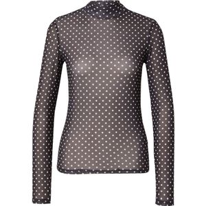 EDITED Shirt 'Fiore'  zwart