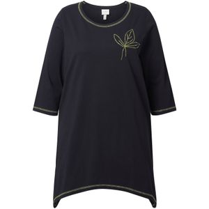 Ulla Popken Shirt  groen / zwart