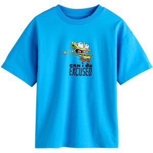 Next Shirt  blauw / geel / pink / zwart / wit