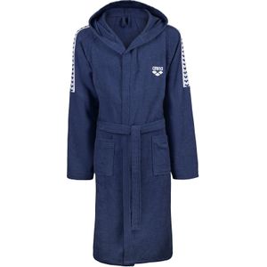 ARENA Sport badjas 'TEAM STRIPE'  marine / wit