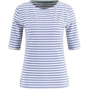 FYNCH-HATTON - Shirt - Opaal/Wit - Gestreept - Halve Mouw