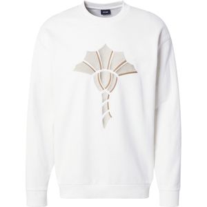 JOOP! Sweatshirt 'Blaze'  sand / grijs / natuurwit