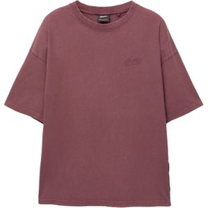 Pull&Bear Shirt  bourgogne