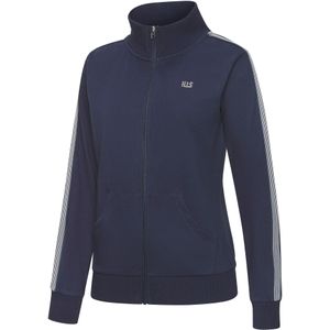 H.I.S - Sweatvest - Marine - Met Gestreepte Tape Aan De Mouwen