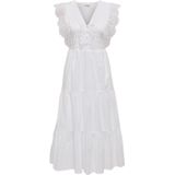 JDY - Jdysara - Midi-jurk - Mouwloos - V-Hals - Regular Fit