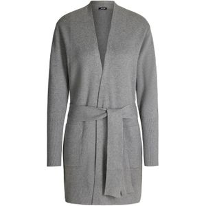 JOOP! Gebreid vest 'Kardi'  grijs