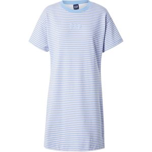 GAP Jurk  lichtblauw / lila / wit
