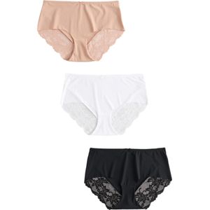 Next Slip  nude / zwart / wit