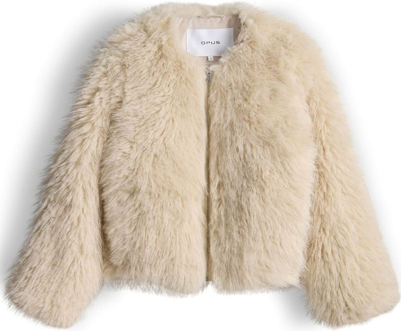 Jack van imitatiebont, model 'Heti'