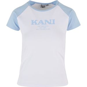 Karl Kani Shirt  lichtblauw / wit