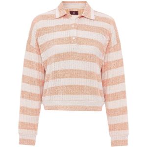 Williot Trui  ecru / rosa