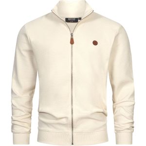 INDICODE JEANS Sweatvest 'Guadalupe'  offwhite