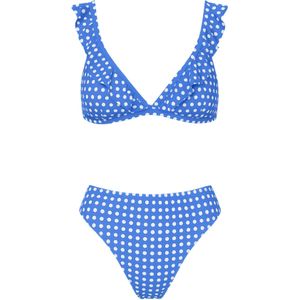 C&City Bikini  blauw / wit