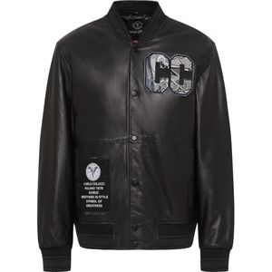 Carlo Colucci - Leren Jas - Zwart - Lammnappa Leer