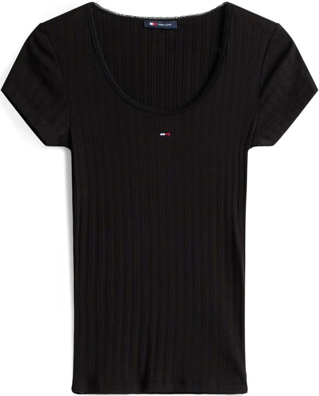 Tommy Jeans Shirt  zwart