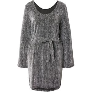 PIECES Jurk 'PCMAEVE'  zwart / zilver