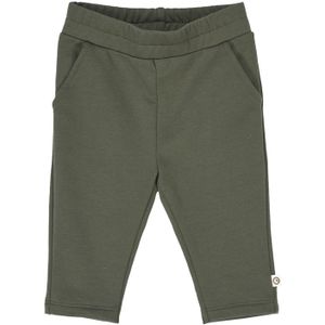 Müsli by GREEN COTTON Broek  donkergroen