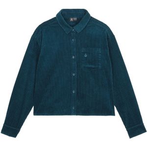 Volcom - Weellow Cord Shirt - Groen - Dames