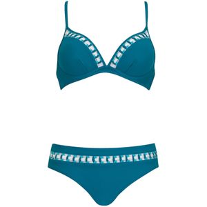 SUNFLAIR Bikini  blauw / aqua / wit